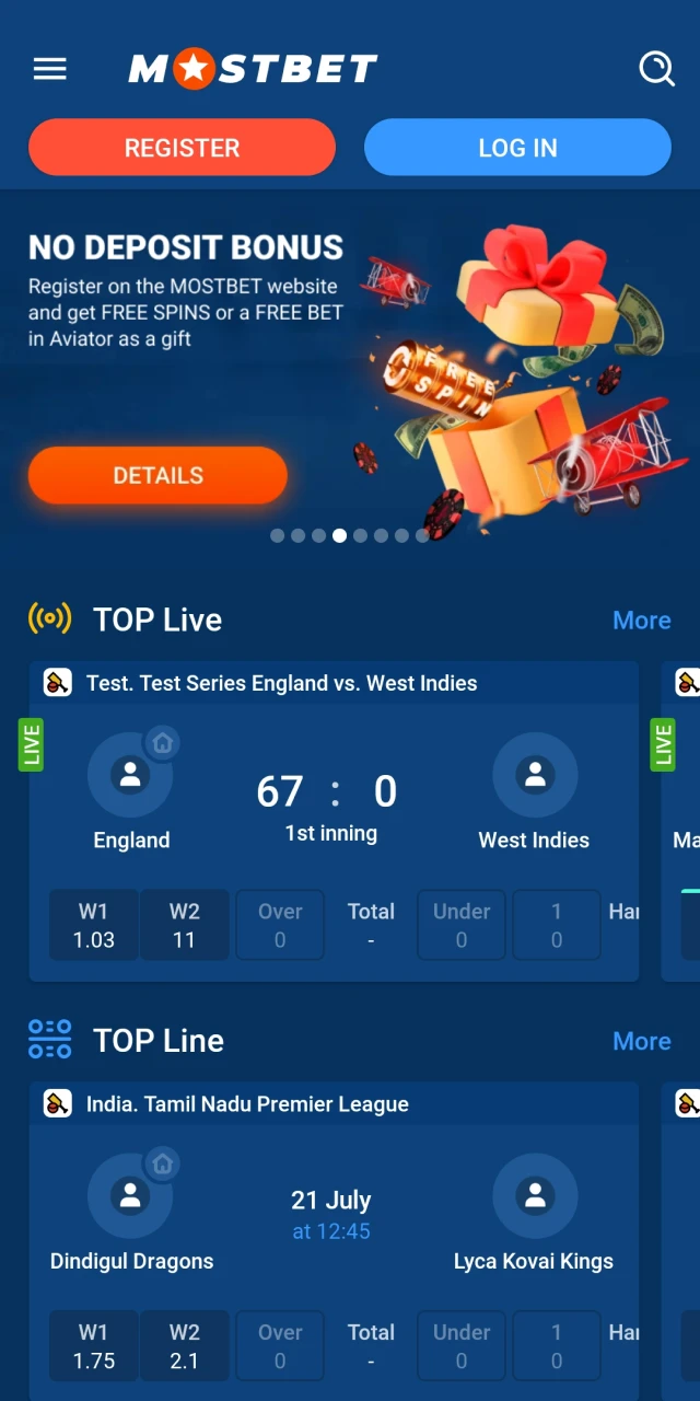 Open the Mostbet app for iOS and play Crazy Time.