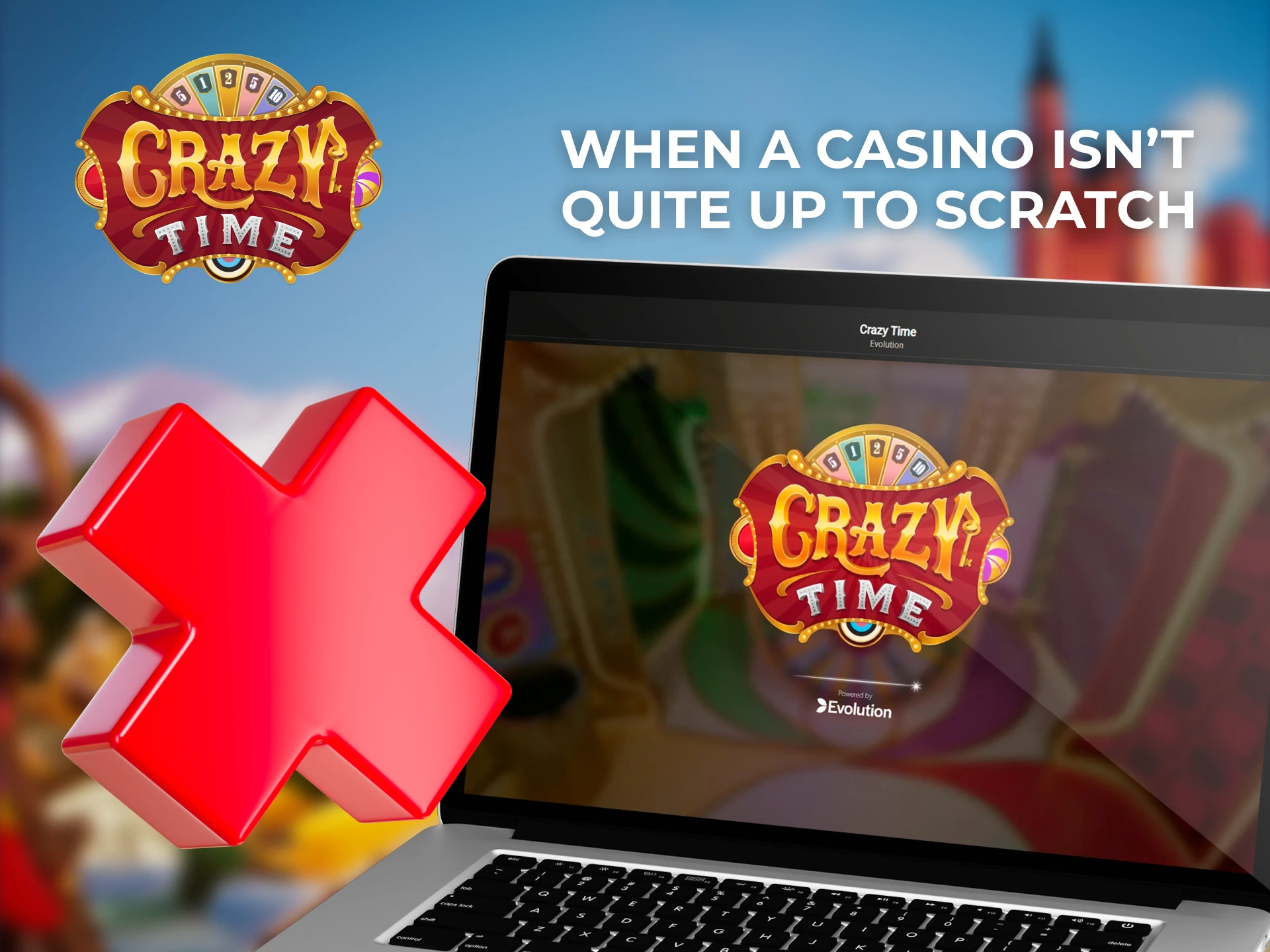 We carefully check every casino where you can play Crazy Time to ensure that we provide you with the most reliable ones.