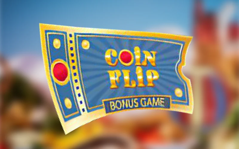 Coin Flip is a fast Crazy Time bonus game that can increase your winnings.