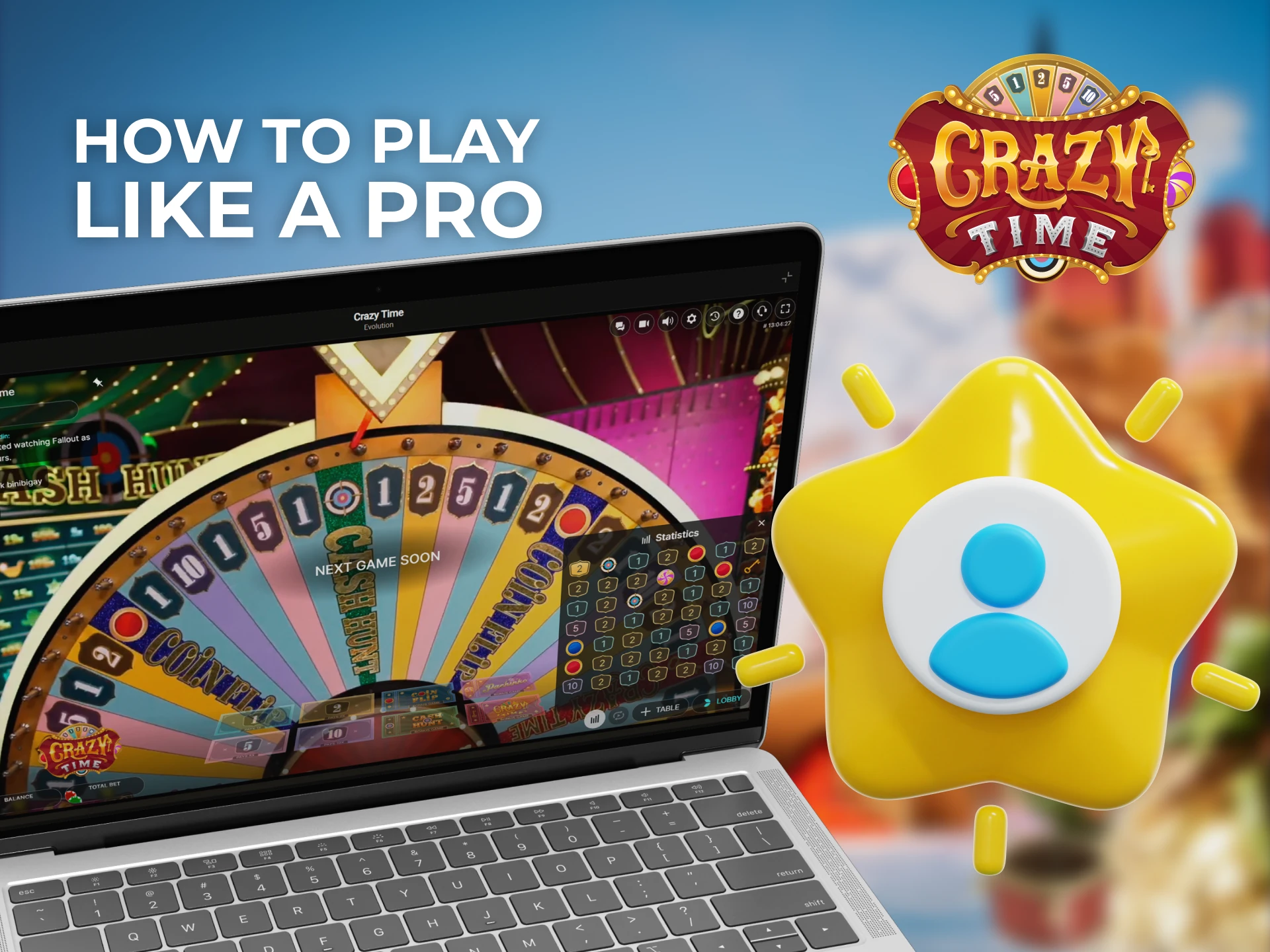 Follow these tips to play Crazy Time like a pro.