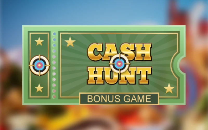 Cash Hunt bonus game in the Crazy Time live casino game.